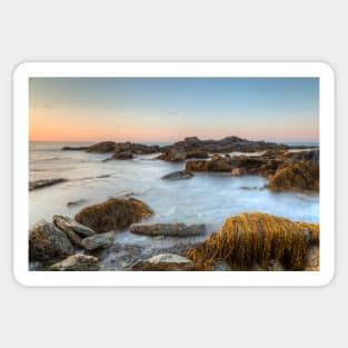 Sunrise Seascape at Sachuest Wildlife Refuge Sticker